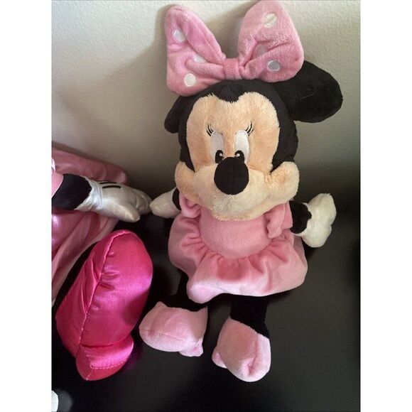 disney Minnie mouse and mickey mouse Plush Bundle of 3 plush stuffed animal - Picture 5 of 5